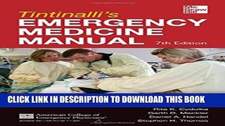 Collection Book Tintinalli s Emergency Medicine Manual 7th Edition