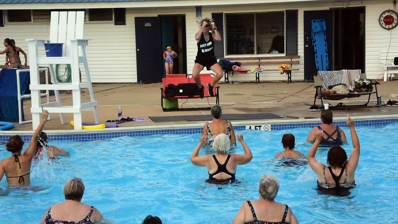 aqua zumba macungie pool 4