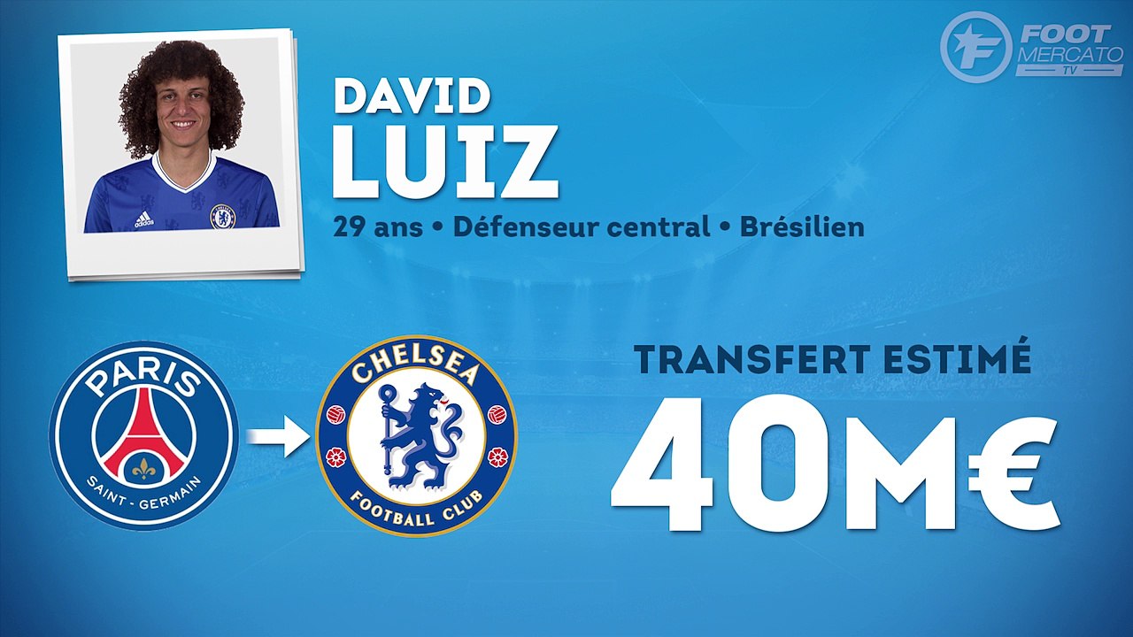 Officiel : David Luiz retourne à Chelsea !