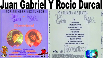 Juan Gabriel y Rocio Durcal Juntos Primera Vez 1983 CD