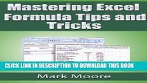 [Read PDF] Mastering Excel Formula Tips and Tricks Download Online
