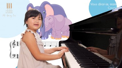 Apprendre à jouer au piano "Ah vous dirai-je Maman" dès 4 ans - cours n°5