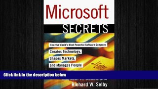 READ book  MICROSOFT SECRETS: How the World s Most Powerful Software Company Creates Technology,