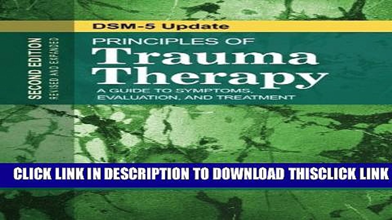 [PDF] Principles of Trauma Therapy: A Guide to Symptoms, Evaluation, and Treatment Popular Online