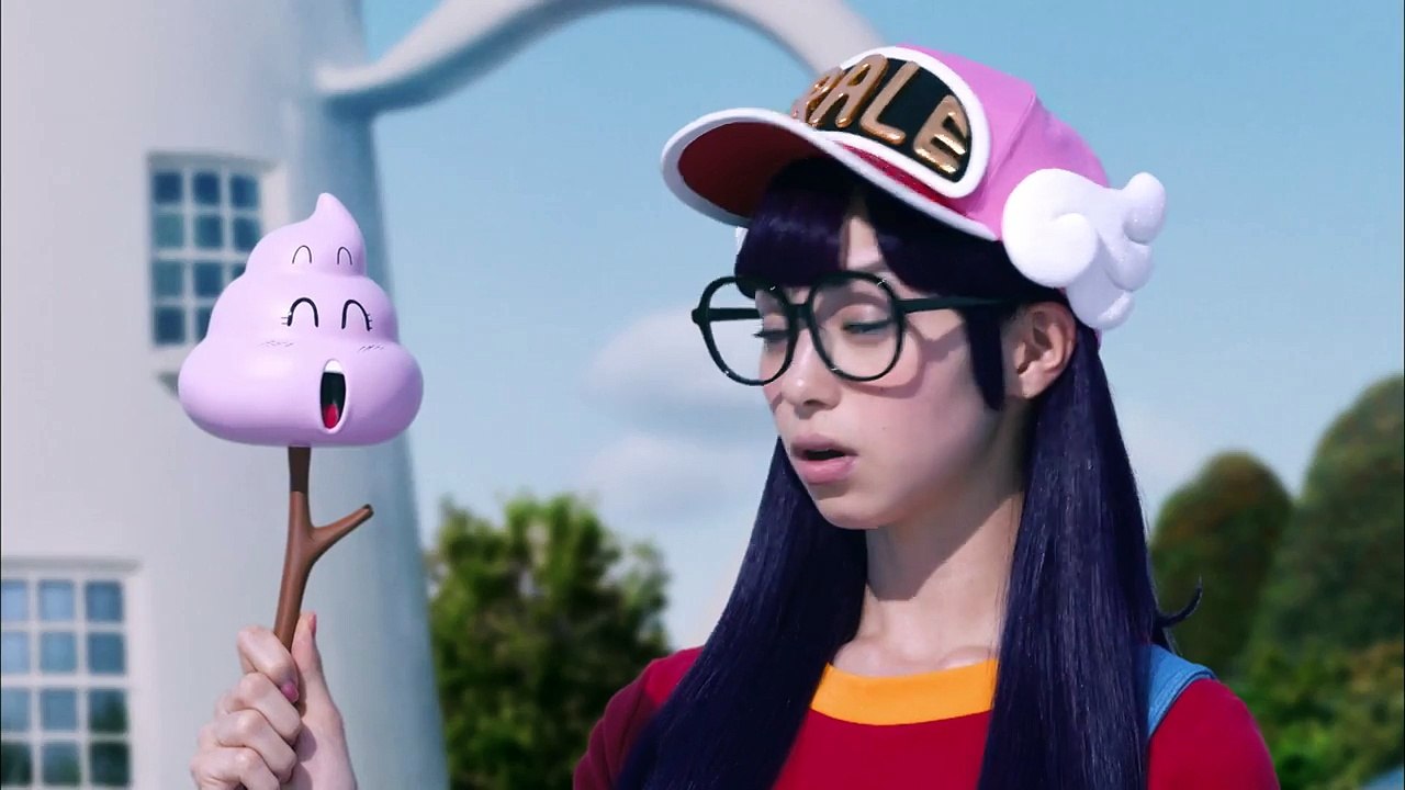 プリーツスカート「アラレがスカート!」篇