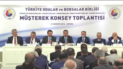 TOBB Müşterek Konsey Toplantısı
