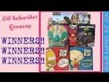 350 SUBSCRIBER GIVEAWAY WINNERS!! | Winner Announcement. Congratulations! | Liam and Taylor's Corner