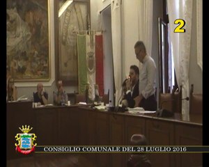 Consiglio comunale del 28/07/2016 parte 2 di 5