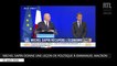 Michel Sapin donne une leçon de politique à Emmanuel Macron