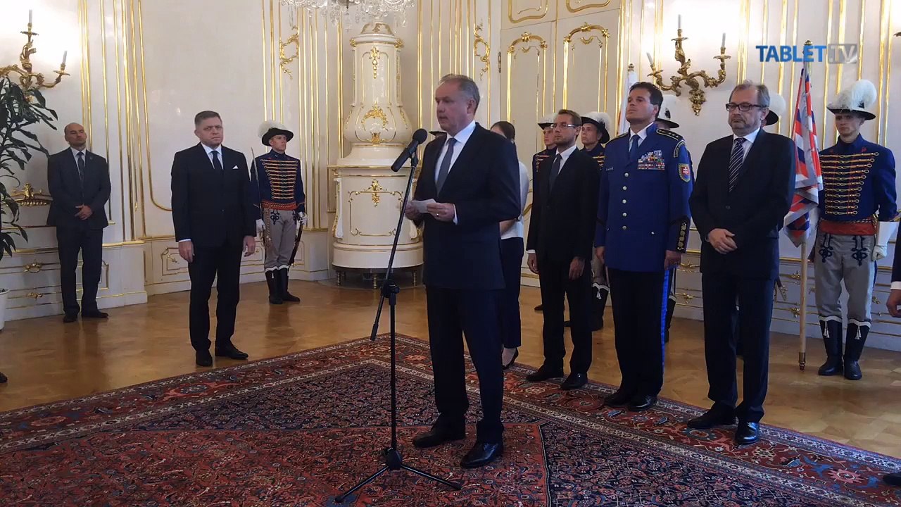 ZÁZNAM: Prezident vymenoval Á. Érseka za ministra dopravy 