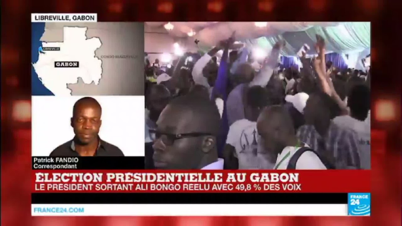 Affrontements entre manifestants et force de l'ordre après l'annonce des résultats - Ali Bongo réélu président du Gabon