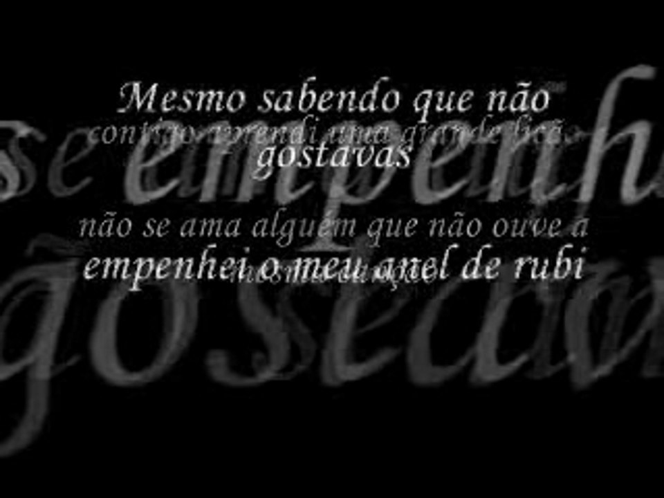 Paixão - Rui Veloso