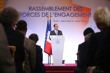 Discours lors de l'événement du Rassemblement des forces de l’engagement