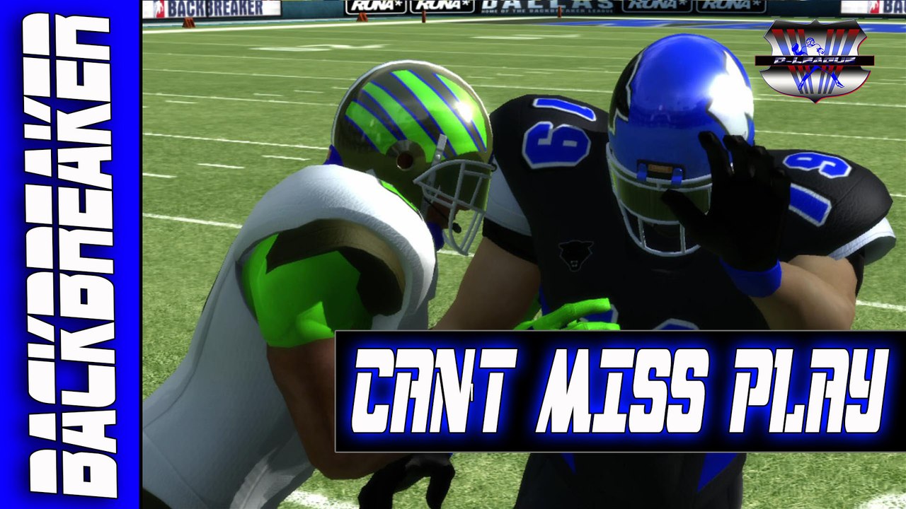 Backbreaker D-League | Can't Miss Play: Primetime 54 Interception Return For TD