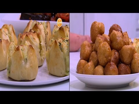 أرز معمر بالدجاج - باذنجان باللحمة المفرومة - زلابية | على قد الإيد حلقة كاملة