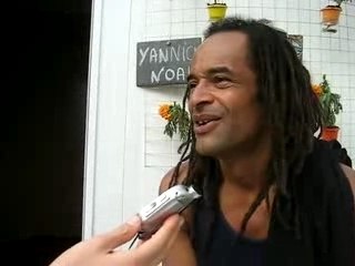 Yannick Noah interviewé par  l'association Otages du Monde.