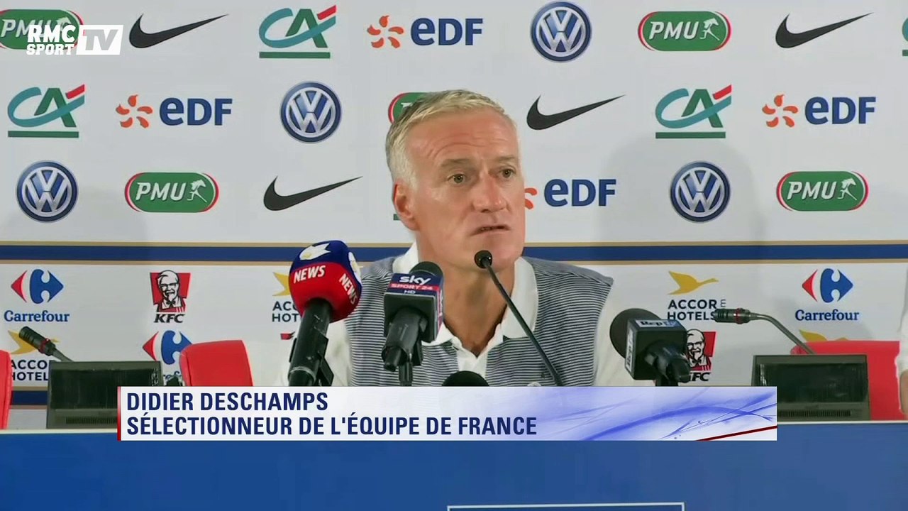 Equipe de France : Didier Deschamps compte bien "changer l'histoire" à Bari