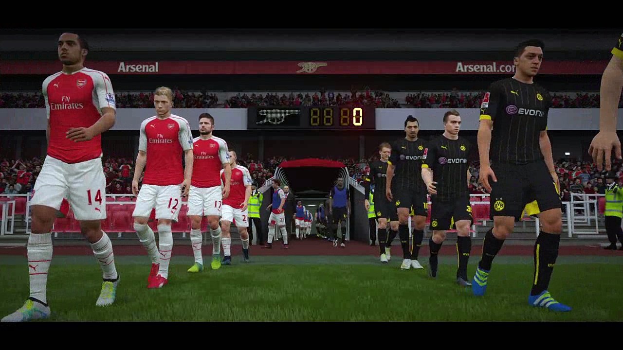 NFM Champions League | FAZA GRUPOWA, 3 KOLEJKA| GRUPA B| ARSENAL LONDYN - BORUSSIA DORTMUND