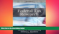 Free [PDF] Downlaod  Federal Tax Research READ ONLINE