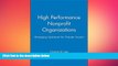 READ book  High Performance Nonprofit Organizations: Managing Upstream for Greater Impact  FREE