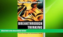 READ book  Breakthrough Thinking for Nonprofit Organizations: Creative Strategies for