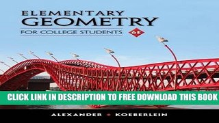 Collection Book Elementary Geometry for College Students