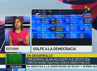 Ricardo Patiño: Destitución de Rousseff, un atentado a la democracia