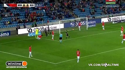 All Goals - Norway 0-1 Belarus Friendly 31.08.2016