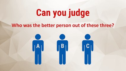 Can You Judge? - Inspirational Video