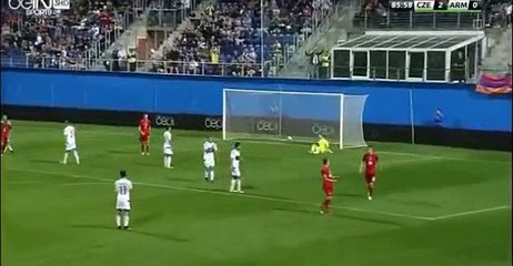 Vaclav Kadlec Goal HD - Czech Republic 3-0 Armenia - 31.08.2016