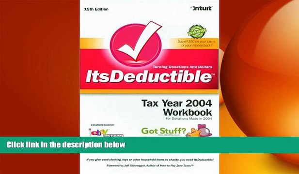 READ book Its Deductible: Tax Year 2004 Workbook FREE BOOOK ONLINE