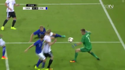 Mesut Özil Goal HD - Germany 2-0 Finland - International Friendly - 31.08.2016