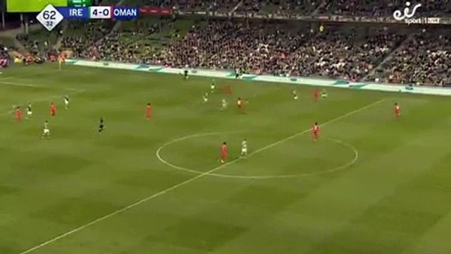 4-0 Jonathan Walters Goal - Ireland vs Oman - 31-08-2016
