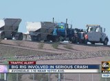 Big rig involved in serious crash