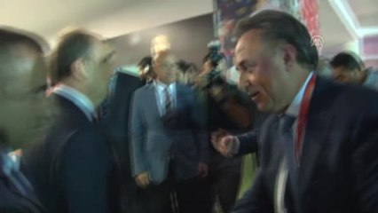 Türkiye-Rusya Milli Maçı - Dışişleri Bakanı Çavuşoğlu