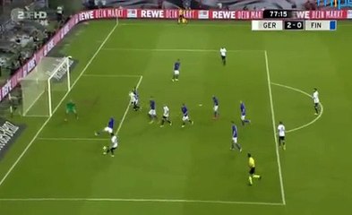 2-0 Mesut Ozil Goal - Germany 2-0 Finland 31.08.2016