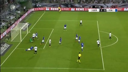 Mesut Ozil Goal HD - Germany 2-0 Finland - 31-08-2016