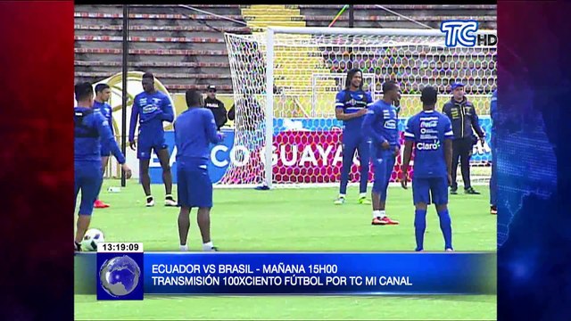 Ecuador se encuentra listo para medir a Brasil por eliminatorias Rusia 2018