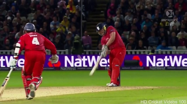 Thrilling Finish - Natwest T20 Blast Final 2014 HD