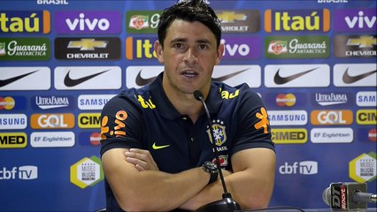 Seleção brasileira treina em Quito