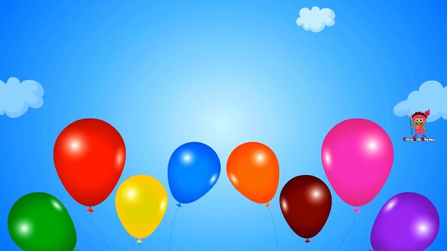 Learn Colors with Injection Balloons Little Baby Doll | Colours Song | Children Kids Learning Video