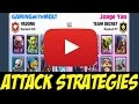 FAMOUS YOUTUBERS ATTACK STRATEGIES ft. Chief Pat, MOLT, Reversal, Jorge Yao | Clash Royale