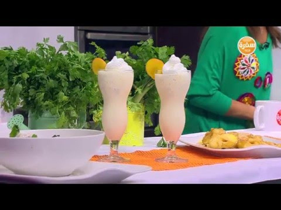 ميلك شيك خوخ | أميرة شنب