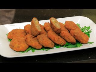 كفتة دجاج بحشو المكسرات | الشيف شربيني