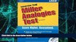 Big Deals  Master the Miller Analogies Test 2006 (Arco Master the Miller Analogies Test)  Free