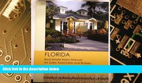 Big Deals  Florida Real Estate Exam Manual for Sales Associates and Brokers 36th Edition By Linda