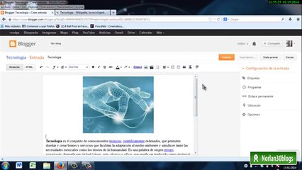 Blogger l Como crear un blog con Google  pasos básicos el inicio