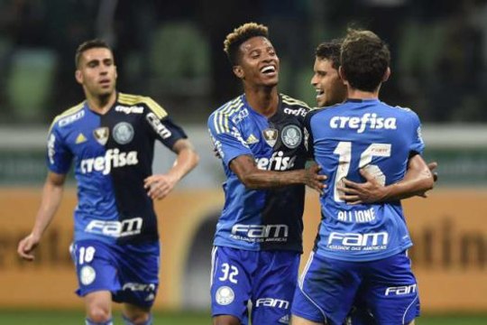 Palmeiras acorda no segundo tempo e goleia Botafogo-PB no Allianz