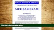Must Have  Rigos Primer Series Uniform Bar Exam (UBE) Review Series Multistate Essay Exam (MEE):