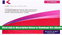 [Download] C05 Fundamentals of Ethics, Corporate Governance and Business Law - Study Text Online